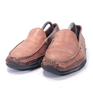 Allen Edmonds Slip On Casual Leather Loafer Shoe Mens Size 10 71804 Brown